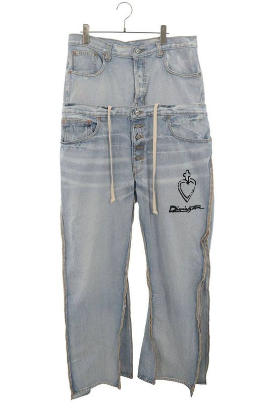 RIVINGTON roi Rebis Ocultista He Rose 3 Baggy Jeans Size 34