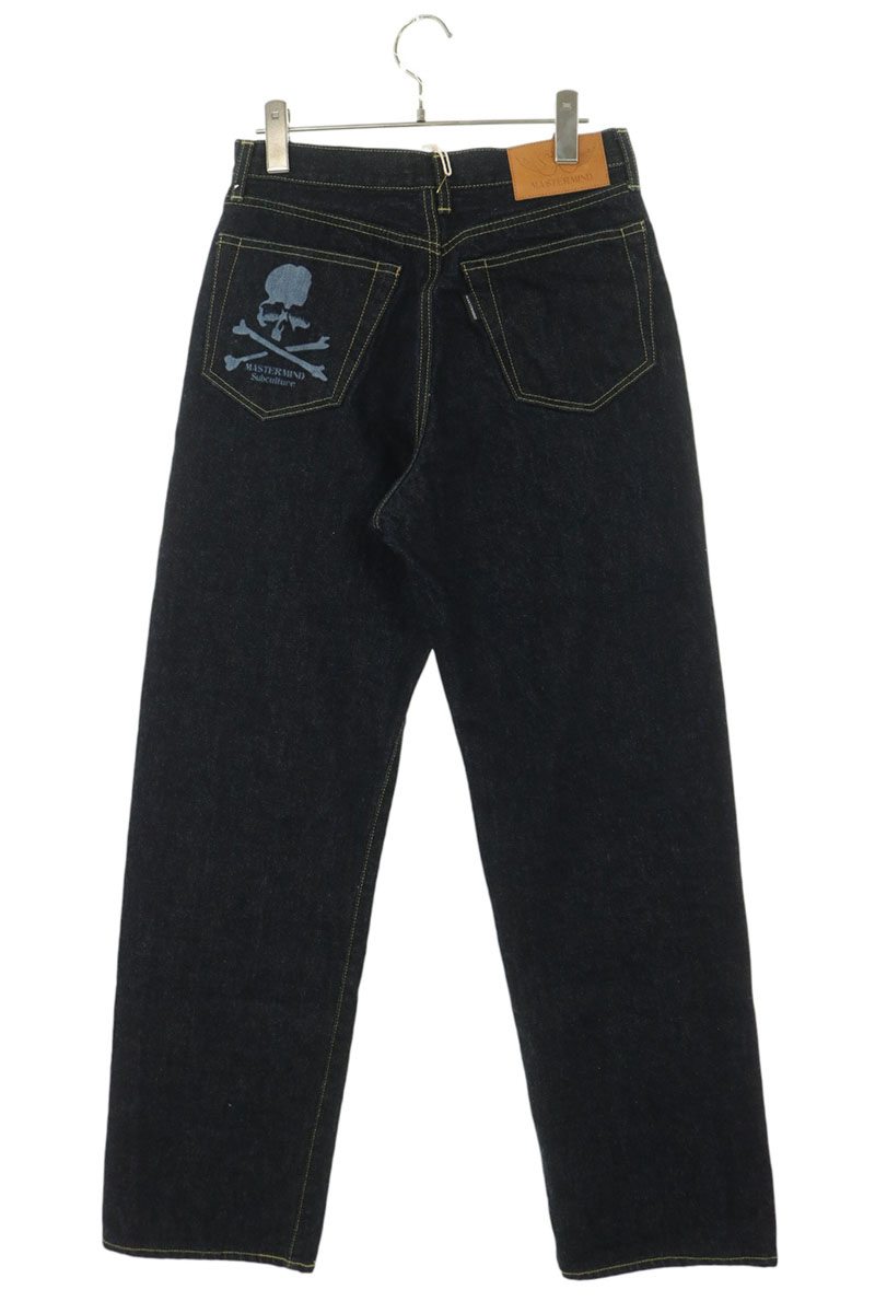mastermind Skull Print Denim Jeans Size 30
