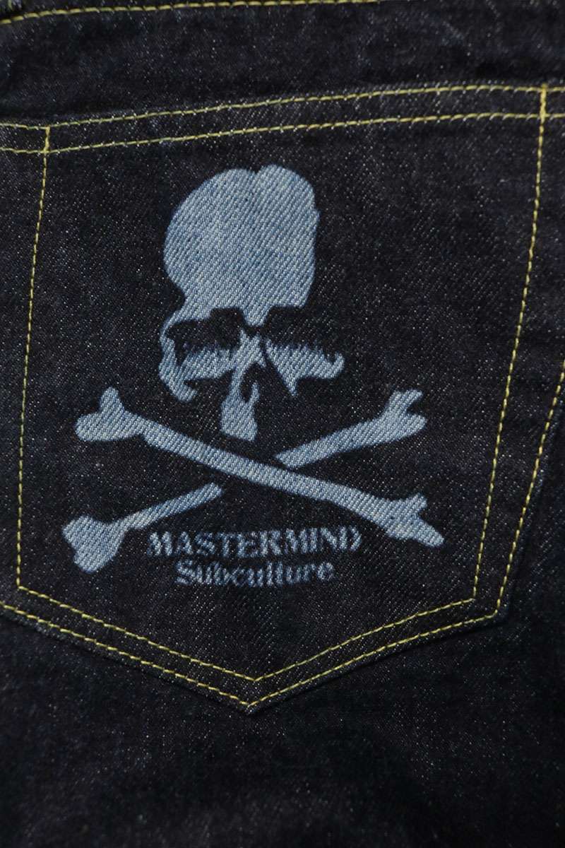 mastermind Skull Print Denim Jeans Size 30