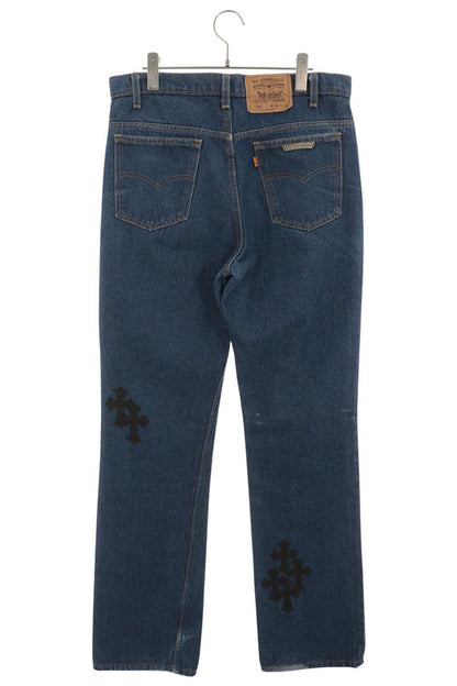 Chrome Hearts x Levi's Cross Patch Flare Jeans Size 34