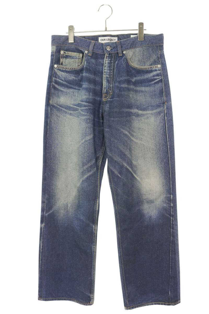 OUR LEGACY M4265TAZ Aged Flare Jeans Size 30