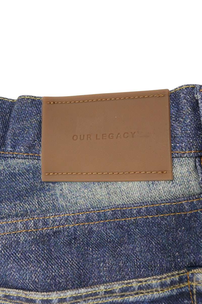 OUR LEGACY M4265TAZ Aged Flare Jeans Size 30