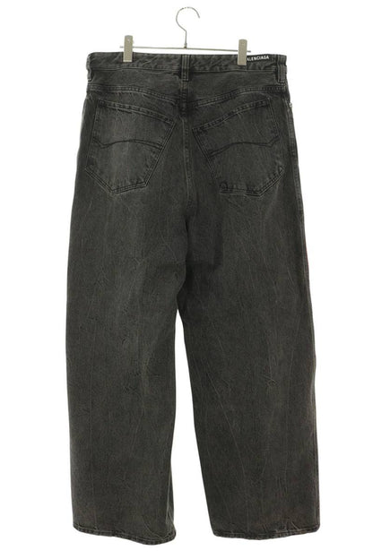 BALENCIAGA Side Line Track Denim Jeans Size M