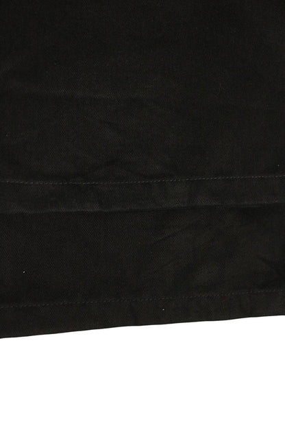 LOUISVUITTON 23AW Logo Racing Black Denim Size 32