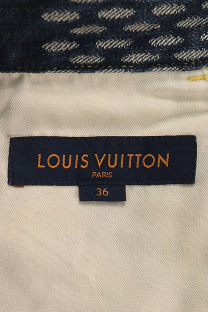 LOUISVUITTON 20AW Giant Damier Blue Denim Size 36
