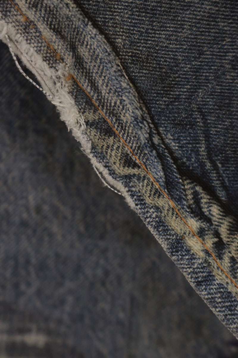 ACNE STUDIOS Keychain Print Baggy Denim Size 46