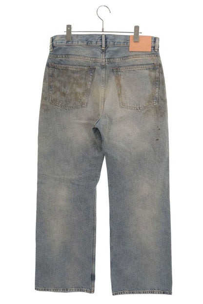ACNE STUDIOS Penicillin Distressed Wide Leg Denim Size 31