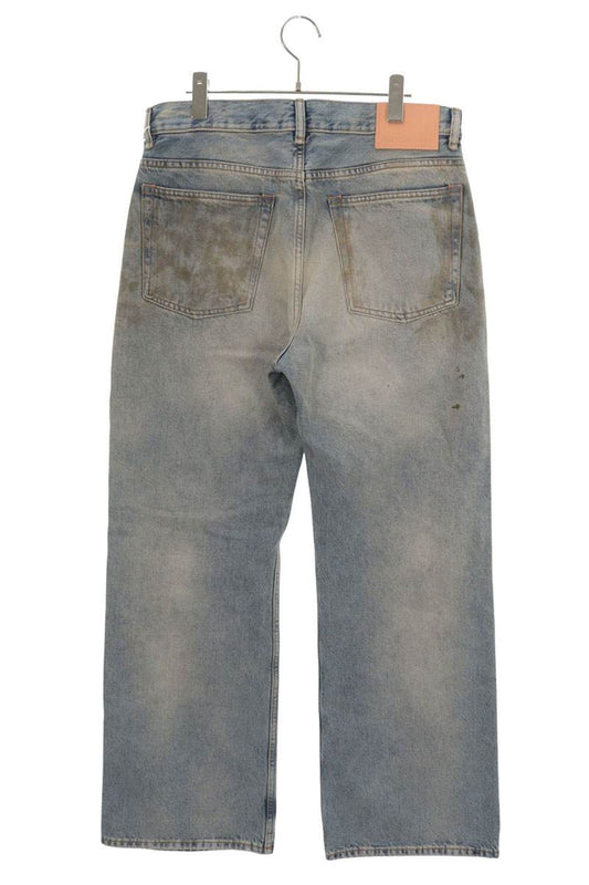 ACNE STUDIOS Penicillin Distressed Wide Leg Denim Size 31