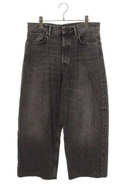 ACNE STUDIOS B00322 Washed Baggy Jeans Gray Size 29