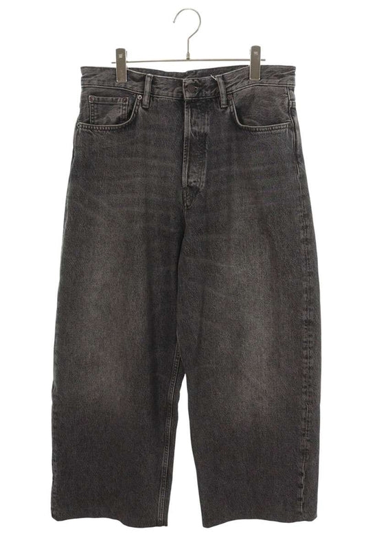 ACNE STUDIOS B00322 Washed Baggy Jeans Gray Size 29