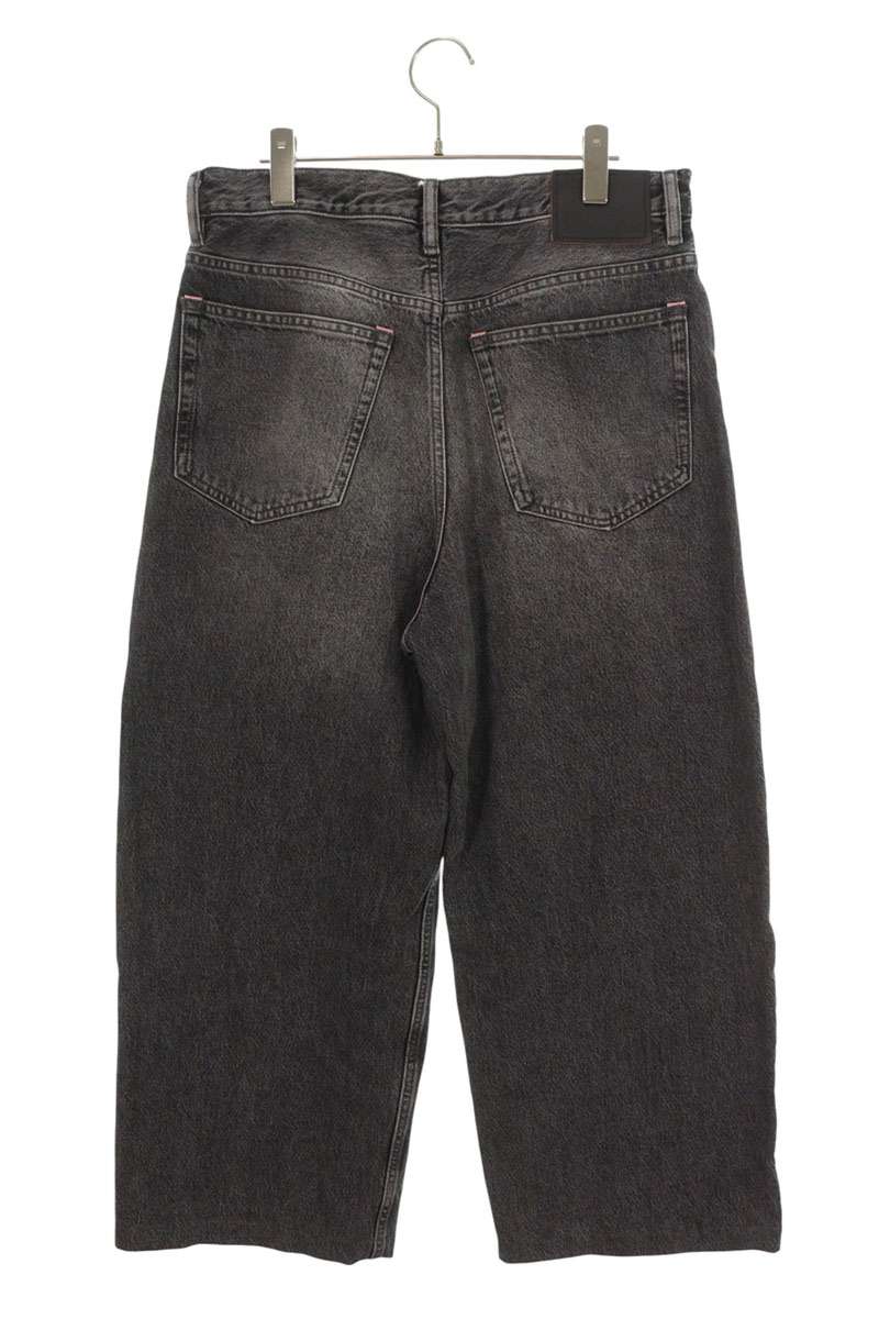 ACNE STUDIOS B00322 Washed Baggy Jeans Gray Size 29