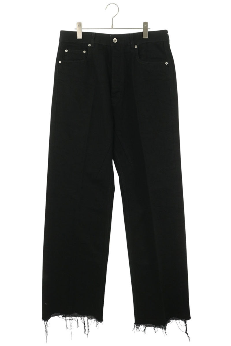 Rick Owens 26AW GETH JEAN Cutout Wide Denim Black Size 31
