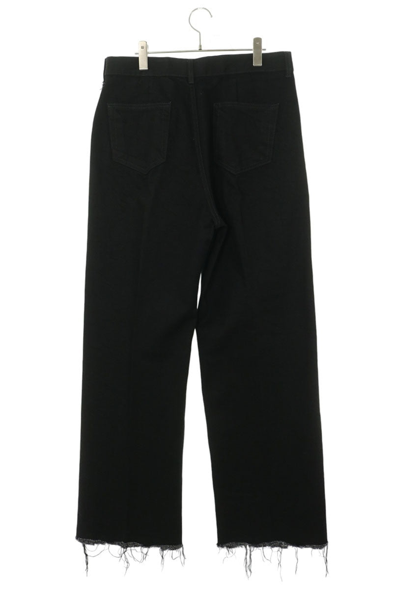 Rick Owens 26AW GETH JEAN Cutout Wide Denim Black Size 31