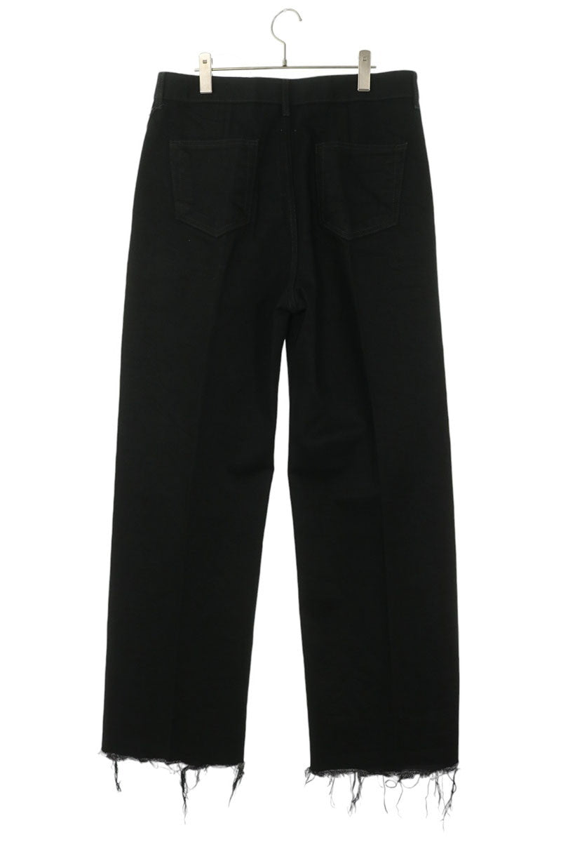 Rick Owens 26AW GETH JEAN Cutout Wide Denim Black Size 31