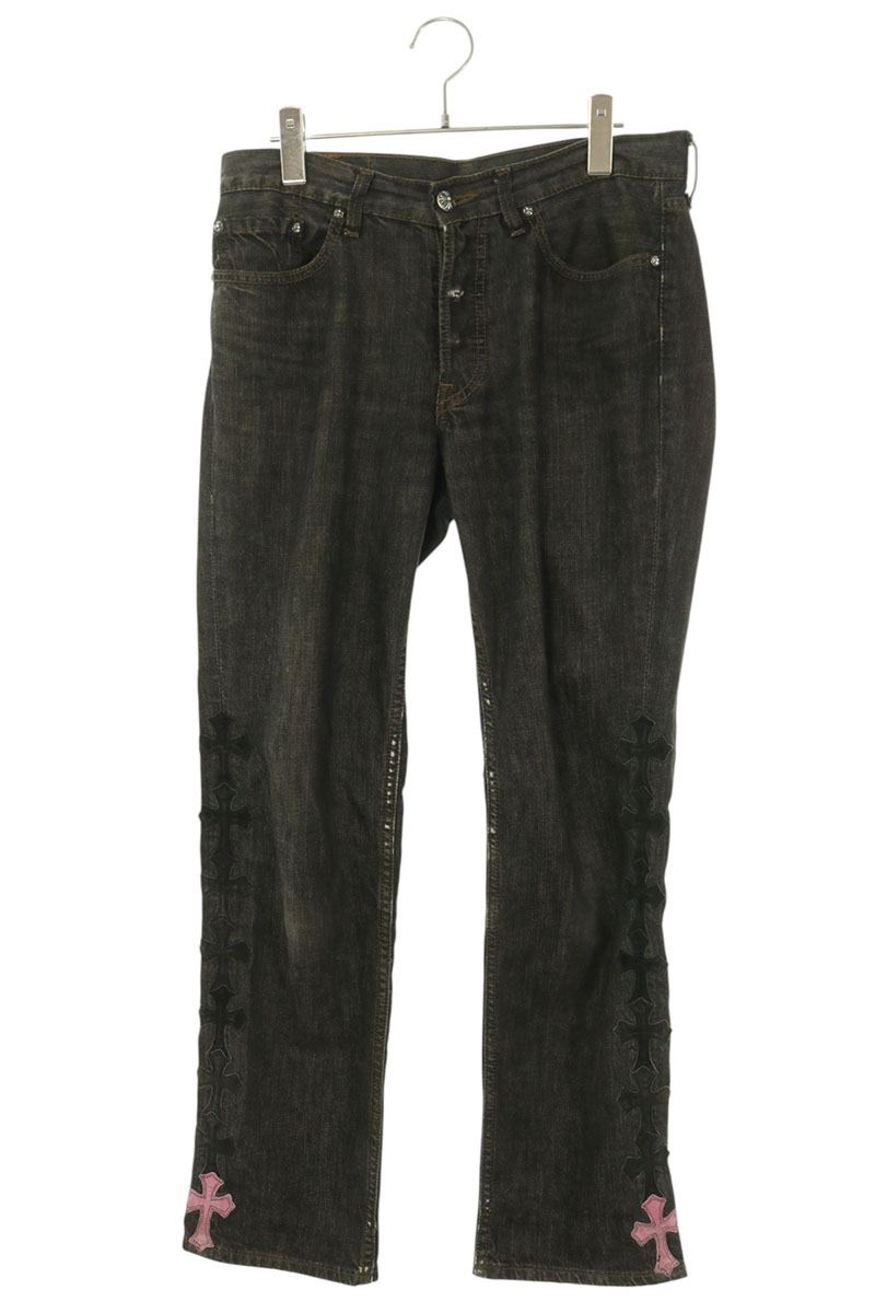 Chrome Hearts x Levi's Cross Patch Washed 501 Jeans