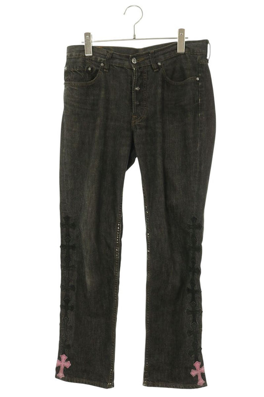Chrome Hearts x Levi's Cross Patch Washed 501 Jeans