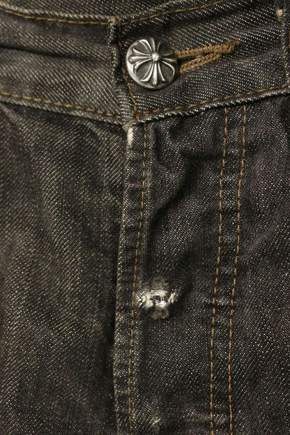 Chrome Hearts x Levi's Cross Patch Washed 501 Jeans