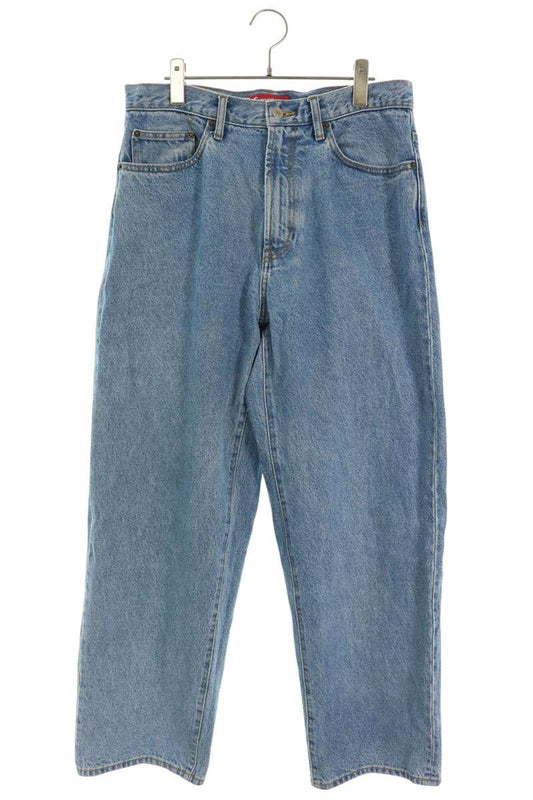 SUPREME 26SS Baggy Jean Washed Denim Blue Size 30