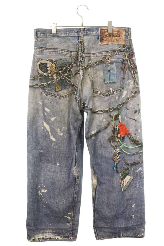 ACNE STUDIOS RW-UX-TROU000010 Trompe Jeans Multi Size XL