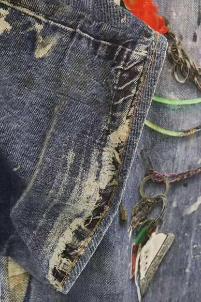 ACNE STUDIOS RW-UX-TROU000010 Trompe Jeans Multi Size XL