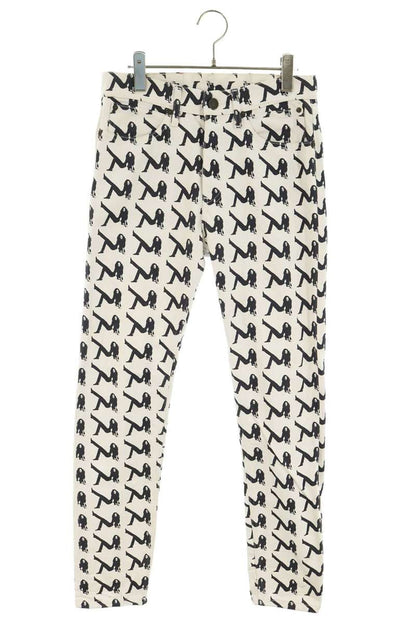 Calvin Klein Jeans EST.1978 Icon Print Jeans White Size 28