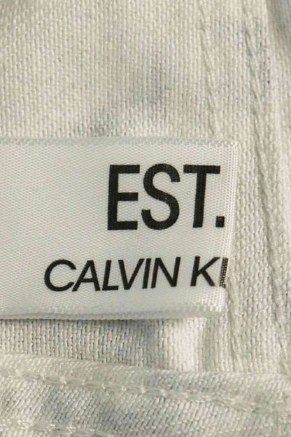 Calvin Klein Jeans EST.1978 Icon Print Jeans White Size 28