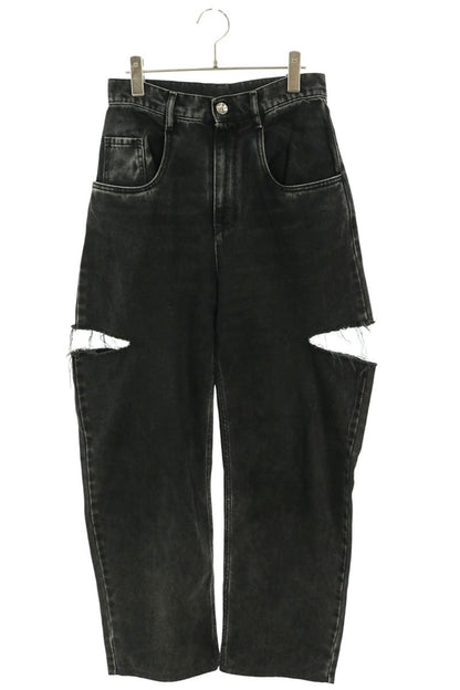 Maison Margiela S51LA0051 Cutout Jeans Black Size 40