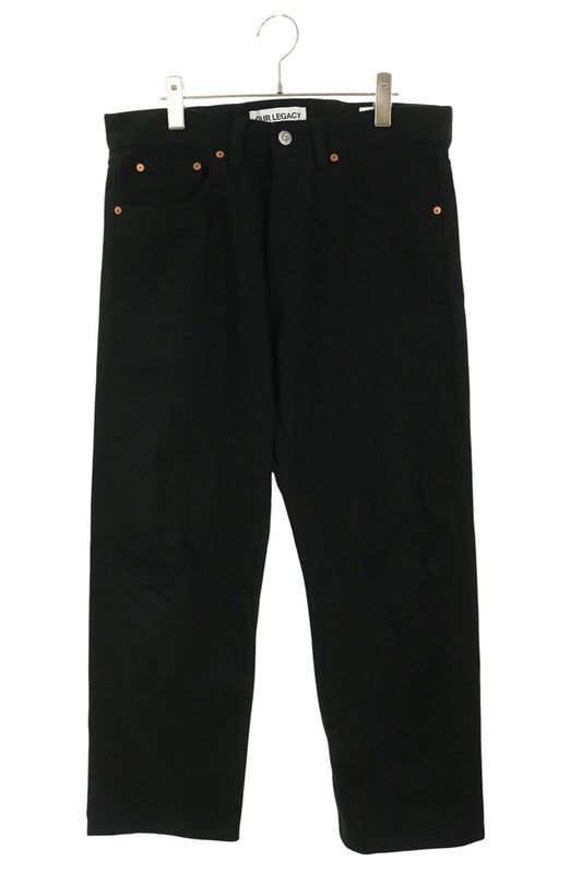 OUR LEGACY M2255TCB THIRD CUT Selvedge Denim Black Size 30