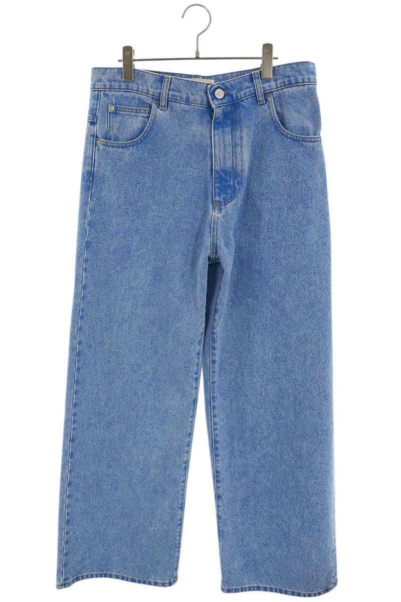 MARNI Light Blue Wide Straight Denim Jeans Size 32