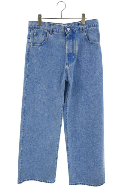 MARNI Light Blue Wide Straight Denim Jeans Size 32