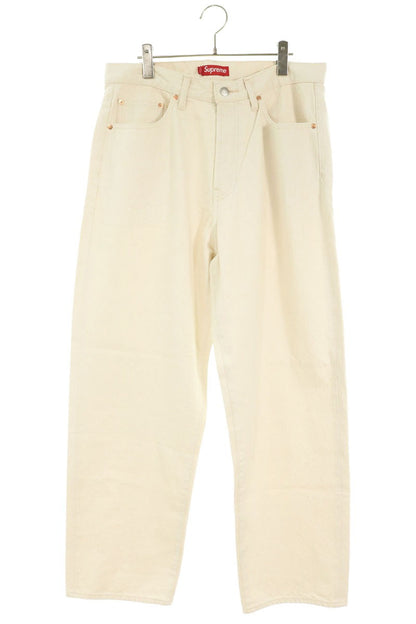 SUPREME 26SS Baggy Selvedge Jean Off-White Size 32