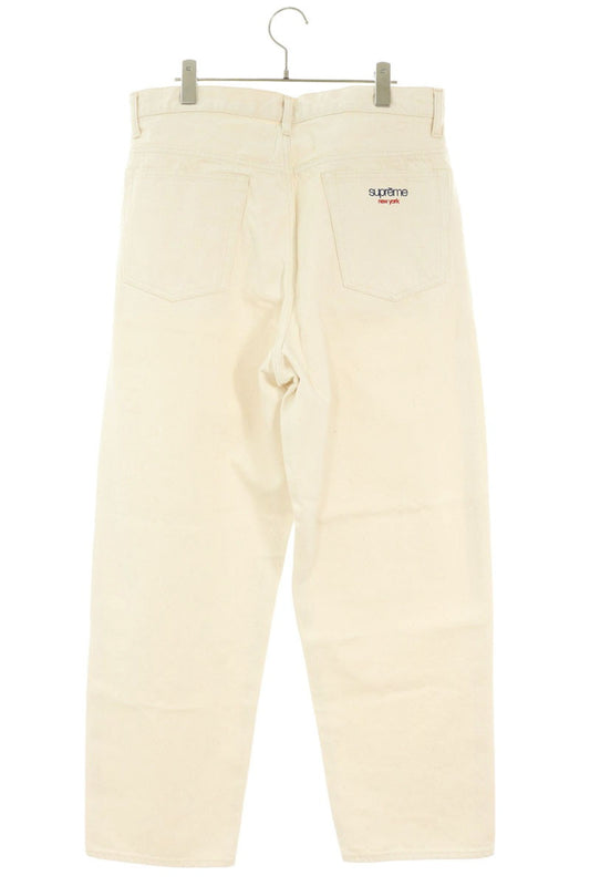 SUPREME 26SS Baggy Selvedge Jean Off-White Size 32