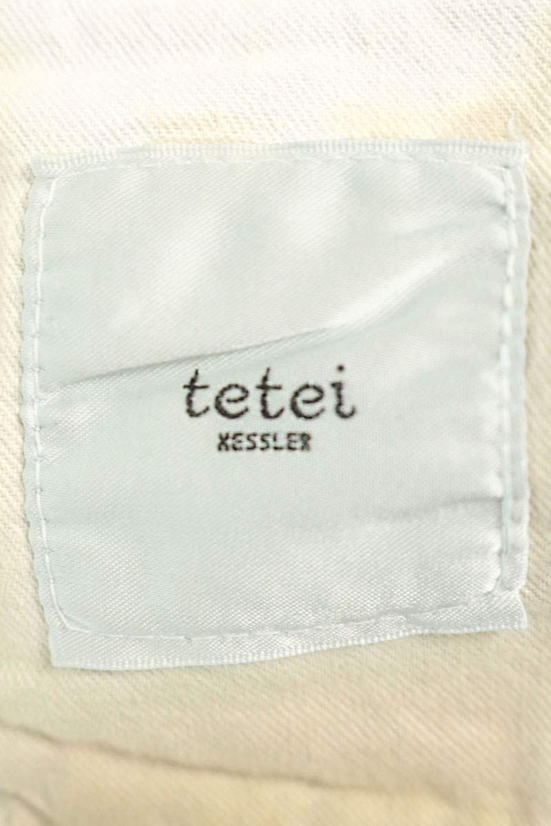 tetei Damaged Repaired Indigo Cotton Denim Jeans Size 29