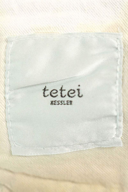 tetei Damaged Repaired Indigo Cotton Denim Jeans Size 29