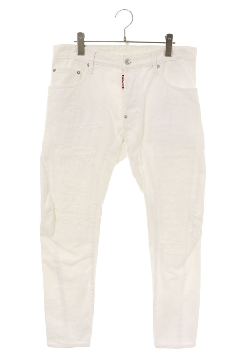 Dsquared2 DSQUARED Distressed Skinny Denim Jeans Size 46