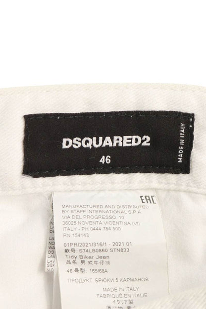 Dsquared2 DSQUARED Distressed Skinny Denim Jeans Size 46