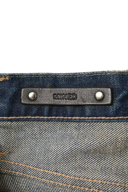 MINEDENIM Distressed Denim Jeans Button Fly Size 9