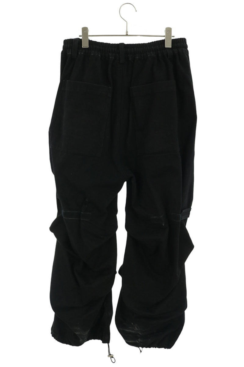 A.F ARTEFACT Drawcord Denim Pants Black Size 1