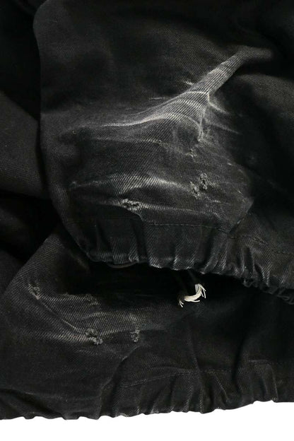 A.F ARTEFACT Drawcord Denim Pants Black Size 1