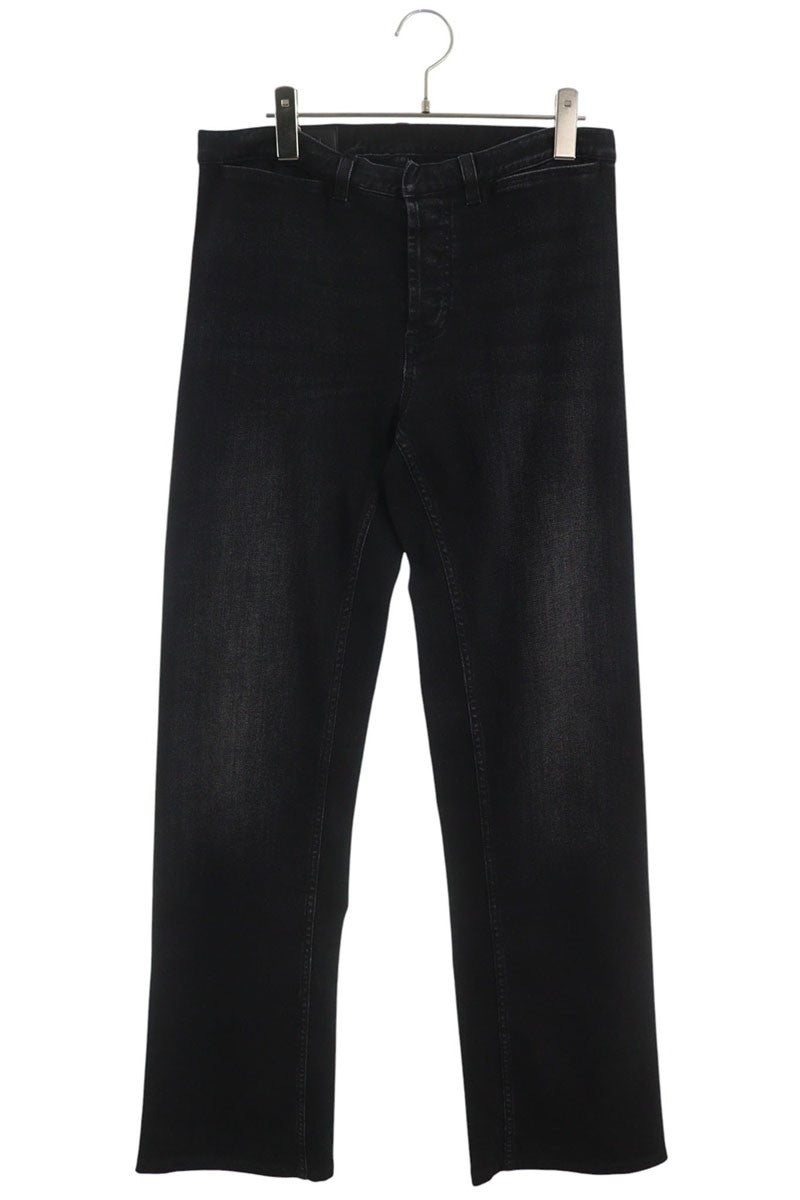 GUCCI AW26 Web Stripe Stretch Denim Jeans Black Size 31