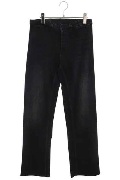 GUCCI AW26 Web Stripe Stretch Denim Jeans Black Size 31