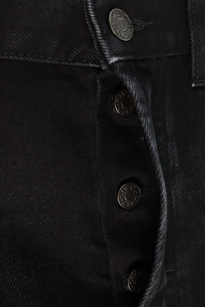 GUCCI AW26 Web Insert Denim Jeans Black Size 31