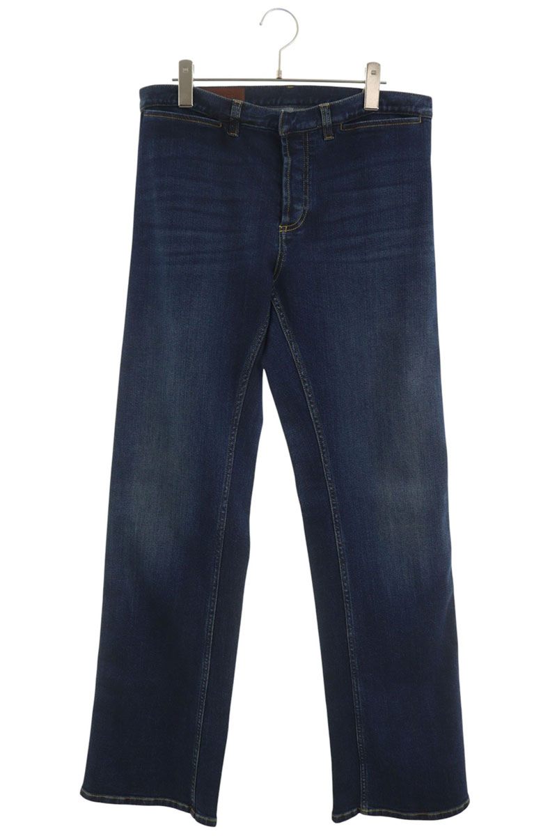 GUCCI AW26 Web Stripe Stretch Denim Jeans Blue Size 32