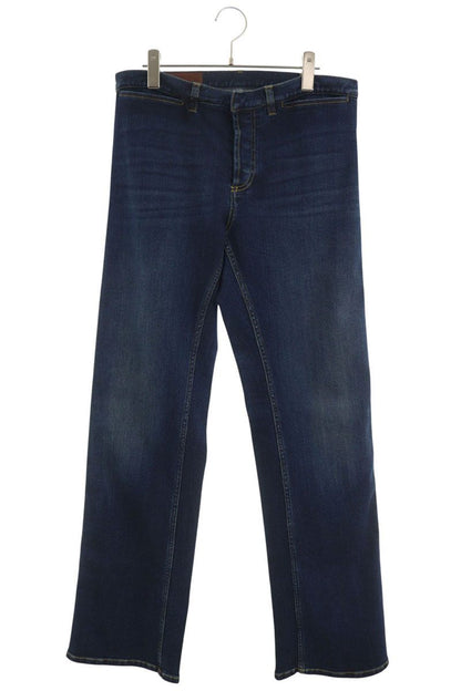 GUCCI AW26 Web Stripe Stretch Denim Jeans Blue Size 32