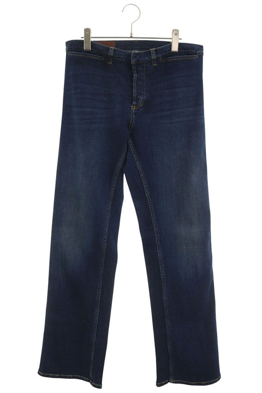 GUCCI AW26 Web Stripe Stretch Denim Jeans Blue Size 32