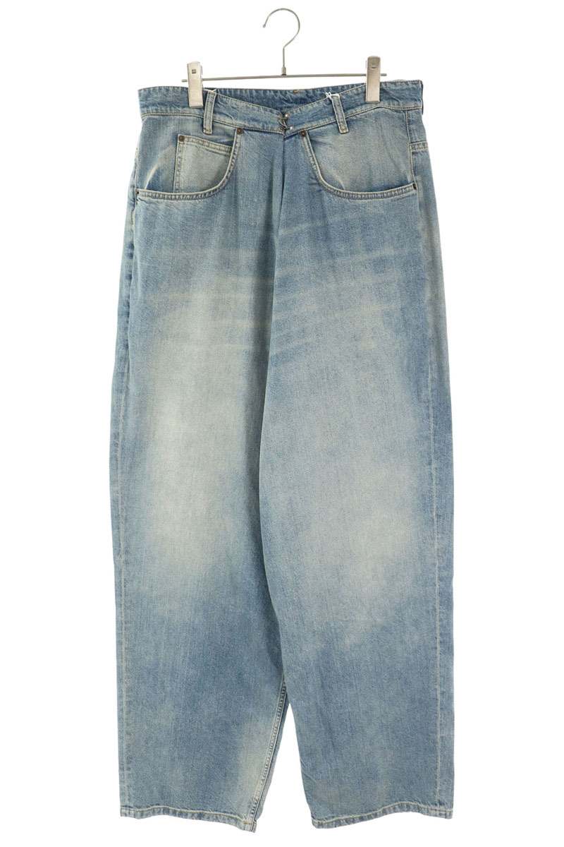 Maison Margiela AW26 Washed Wide Denim Jeans Blue Size 31