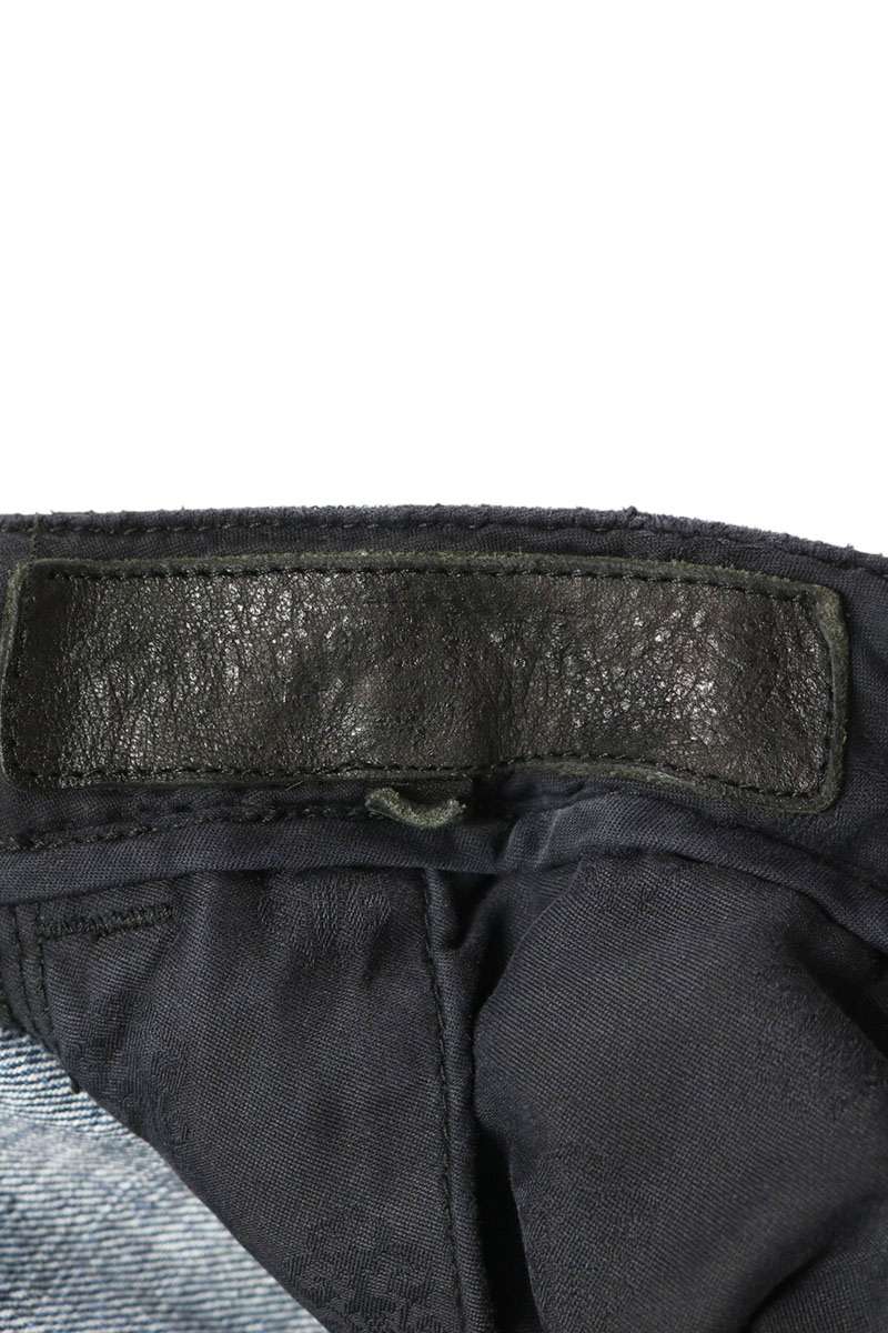Chrome Hearts DENIM FATIGUE Cross Ball Button Denim Size 34