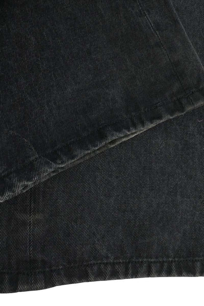 LOEWE Anagram Embroidered Baggy Denim Jeans Black Size 44