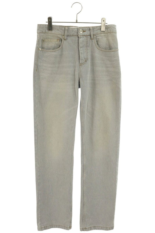 AMI Alexandre Mattiussi Straight Fit Jeans Gray Size 25