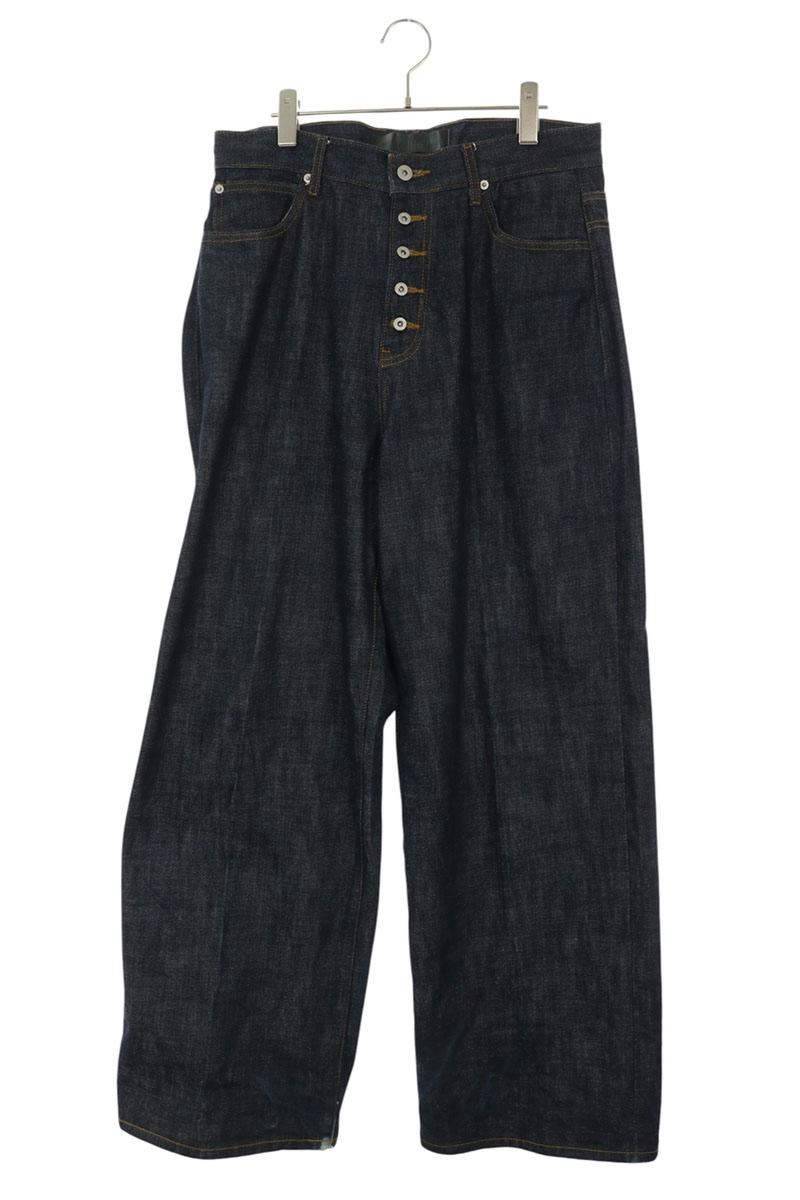 NO/FAITH STUDIOS Button Fly Selvedge Denim Indigo Size M